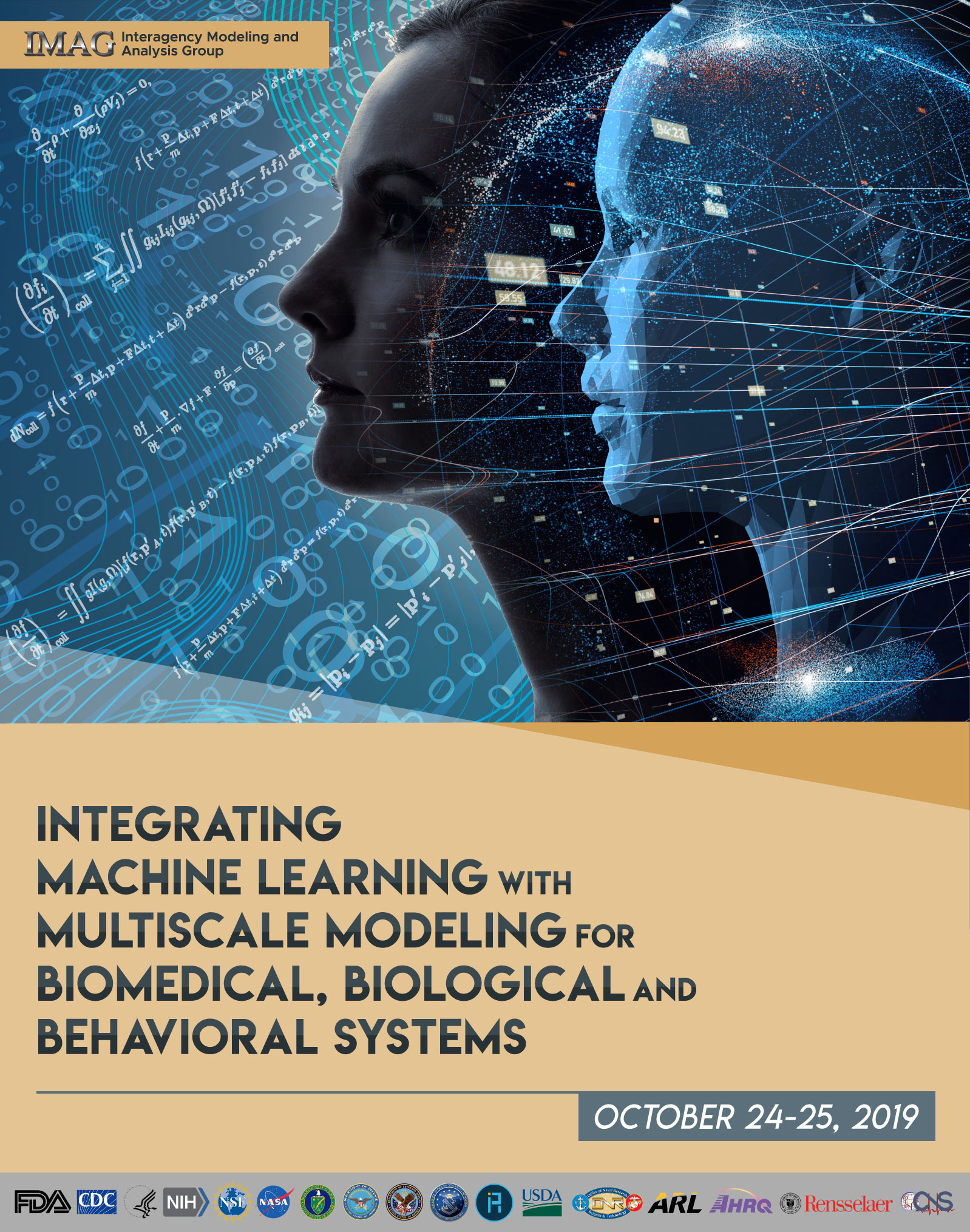 poster of Integrating Machine Learning event